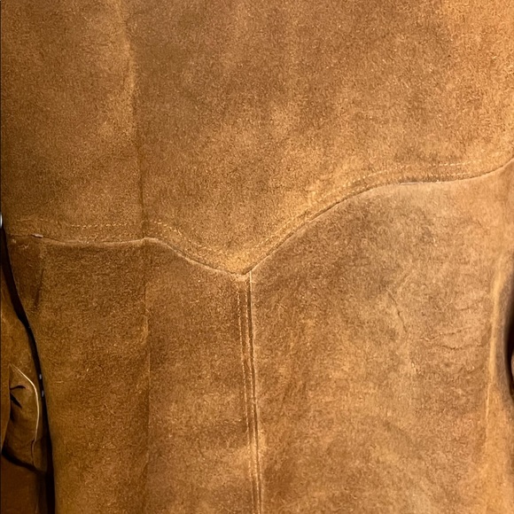 Vintage Suede Montgomery Ward Barn Jacket - Picture 3 of 9